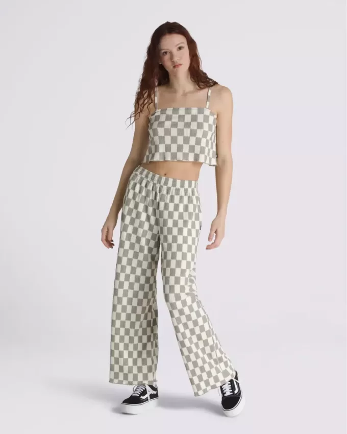 Wren – Camisole-Oberteil mit Schachbrettmuster Wren – Camisole-Oberteil mit Schachbrettmuster