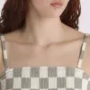Wren – Camisole-Oberteil mit Schachbrettmuster Wren – Camisole-Oberteil mit Schachbrettmuster