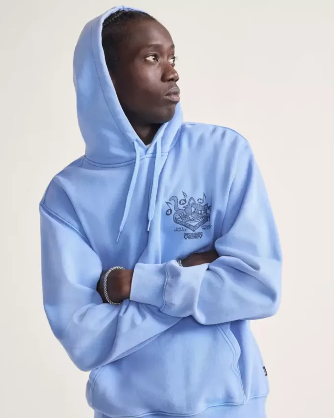 Zerkratzte Schallplatten Hoodie